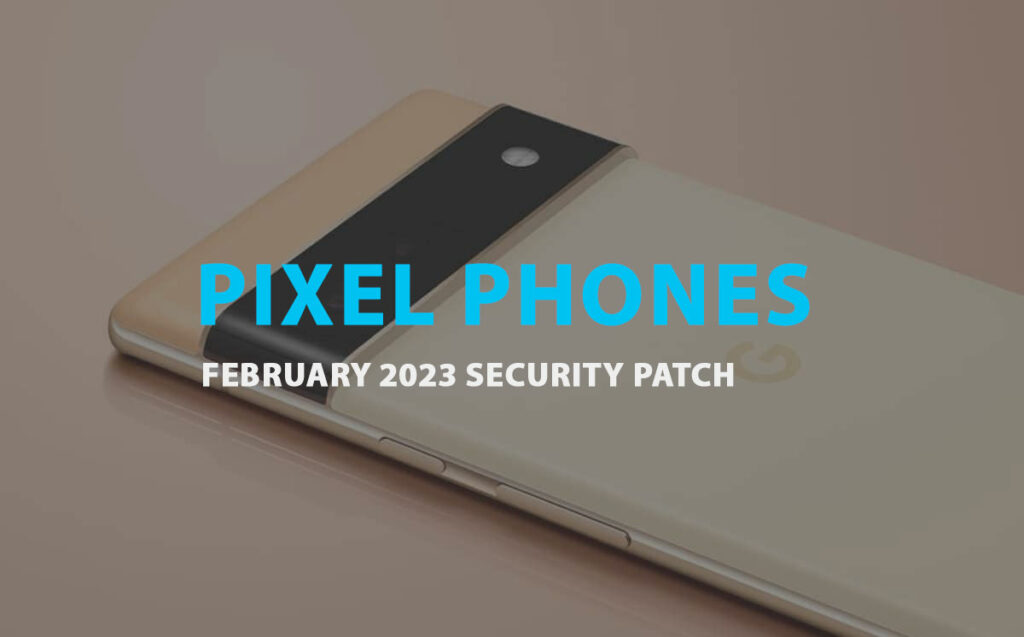 pixel update 2023